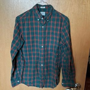 J. Crew plaid shirt